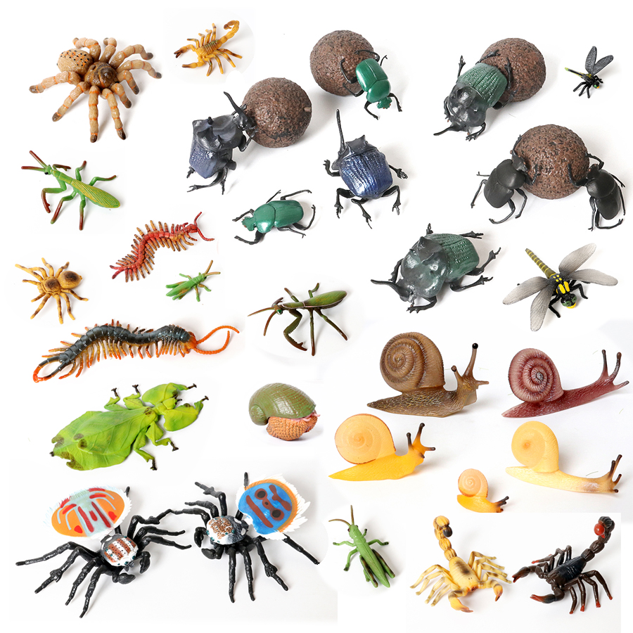 Kids Toys Under 200 - Realistic Insect Animal Figures Dung Beetle