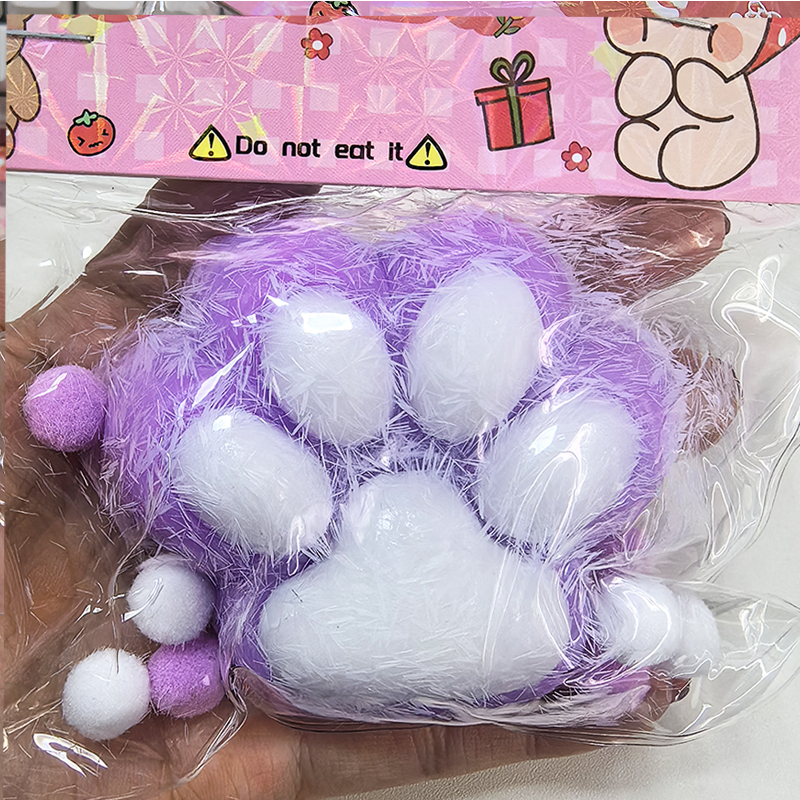 Cute Sticky Cat Paw Squishy Sq - مراجعة Kids Toys In Wholesale وسعره