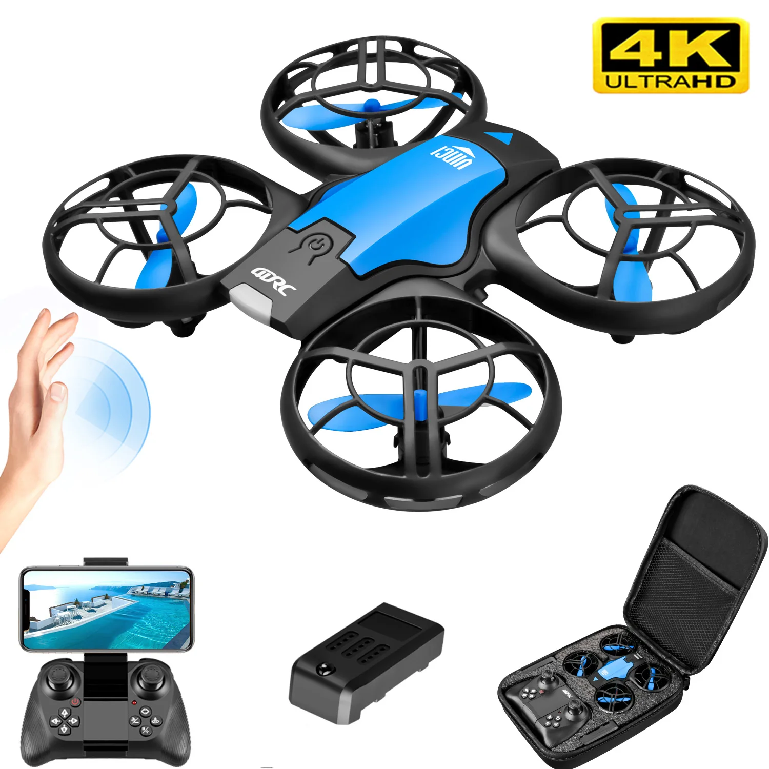 V8 New Mini Drone 4K Professio - مراجعة Kids Xbox Toys وسعره