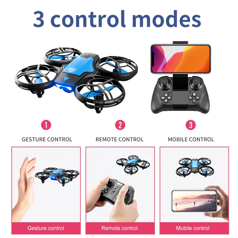 V8 New Mini Drone 4K Professio - مراجعة Kids Xbox Toys وسعره