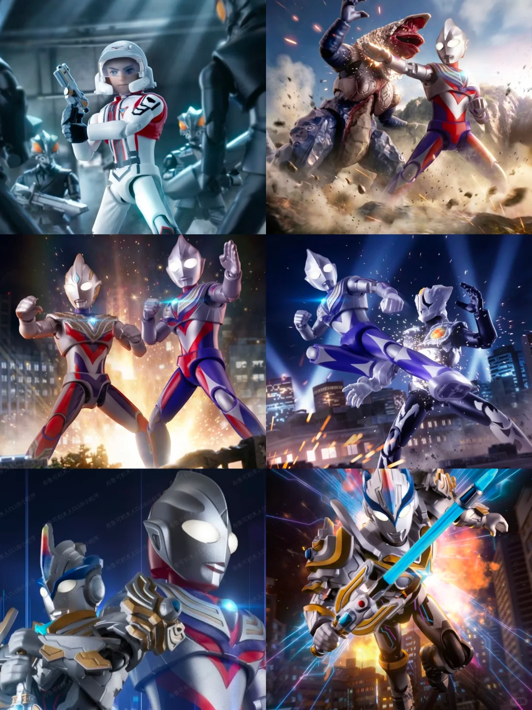 In Stock Blokees New Ultraman  - مراجعة Kids Xbox Toys وسعره