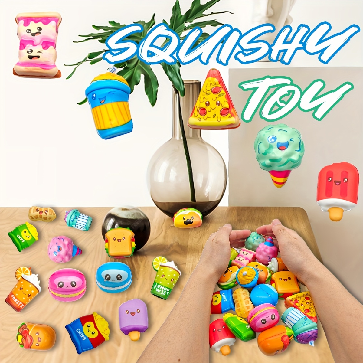 12Pcs Mini Food Squishy Slow R - مراجعة Kids Toys In Wholesale وسعره