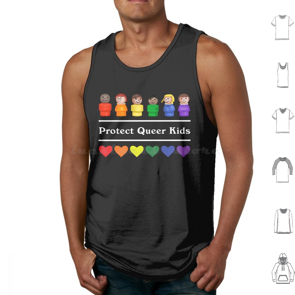 Protect Queer Kids Tank Tops P - مراجعة Kids Toys Little People وسعره