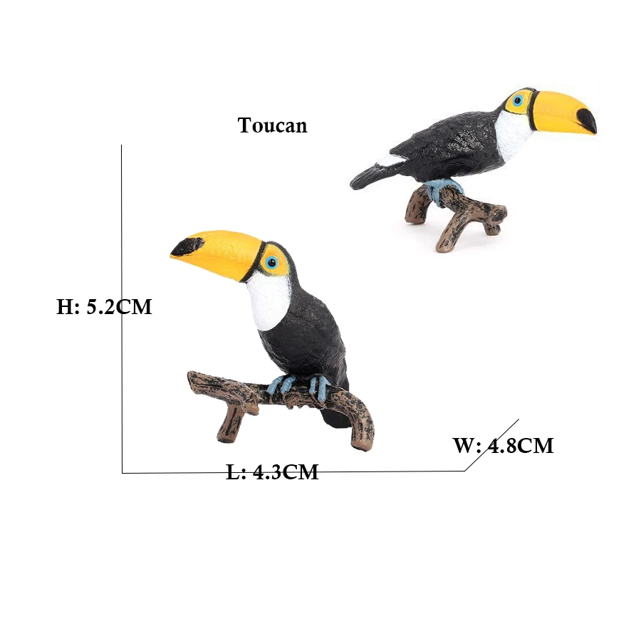 Bird Animal Figurines Stork Se - مراجعة Kids Toys Under 200 وسعره