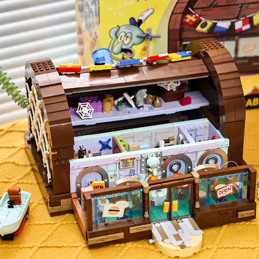 Spongebob Krusty Krab Area-X B - مراجعة Kids Xbox Toys وسعره