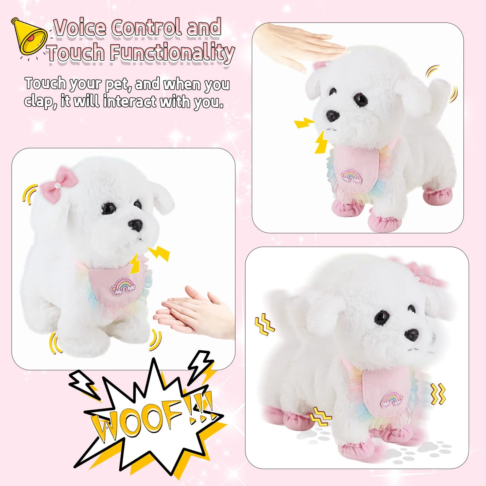 Interactive Walking Toy Dog fo - مراجعة Kids Toys Dog وسعره