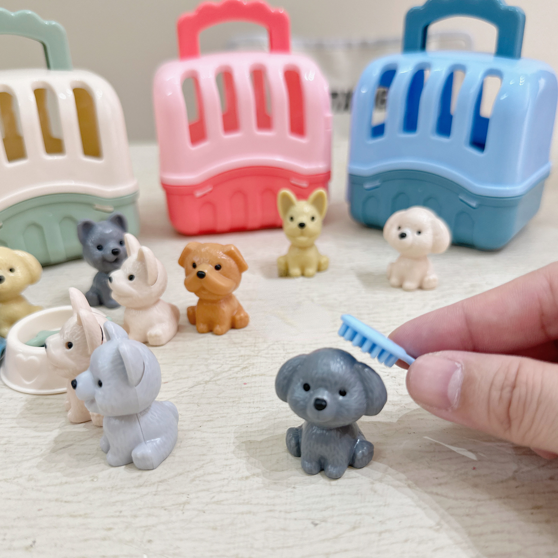 8pcs/set Pretend Play Pet Hous - مراجعة Kids Toys Dog وسعره