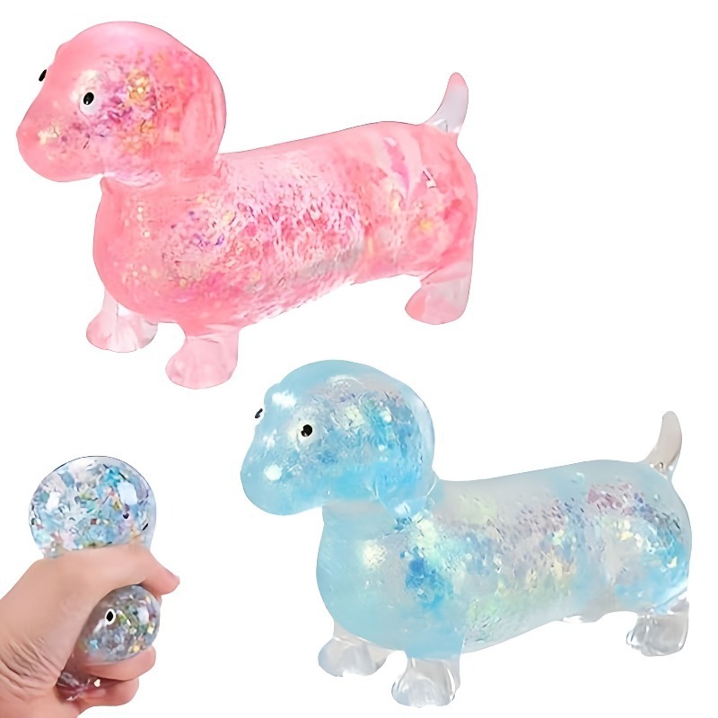 Cute Sparkling Powder Dachshun - مراجعة Kids Toys Dog وسعره