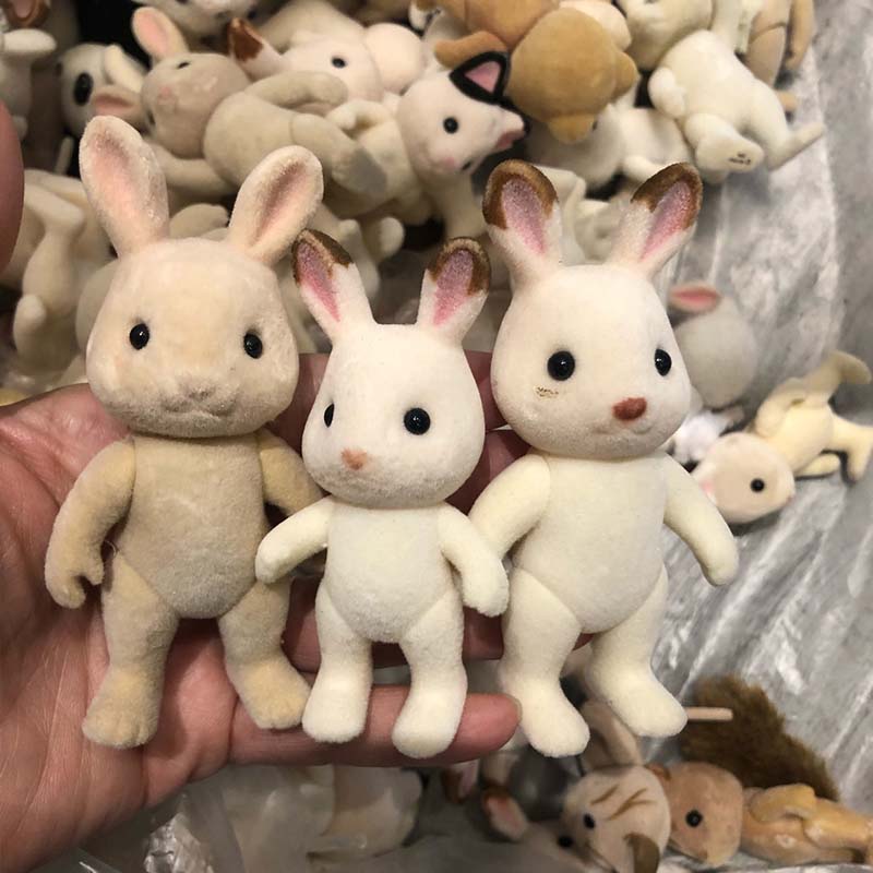 1PCS Forest Family Animal Figu - مراجعة Kids Toys Dog وسعره