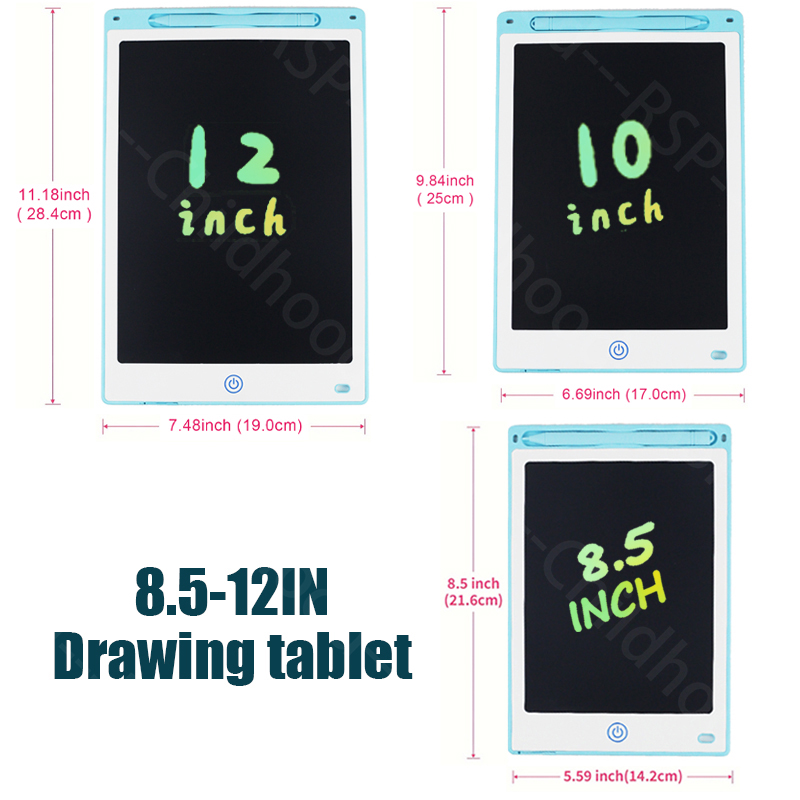8.5/10/12IN LCD Writing Graphi - مراجعة Kids Toys Drawing وسعره