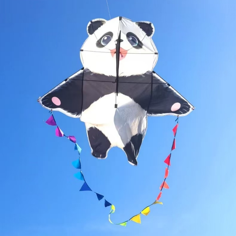 Panda kite flying adults kite  - مراجعة Kite Wind Outdoor وسعره