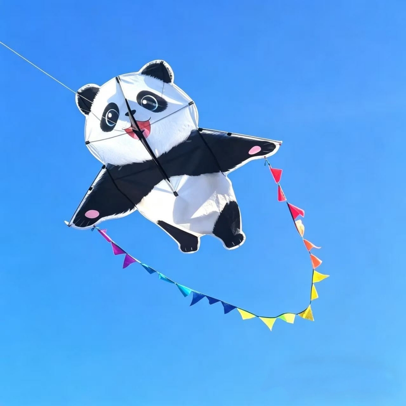 Panda kite flying adults kite  - مراجعة Kite Wind Outdoor وسعره