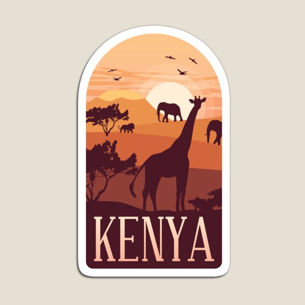 Kenya Africa Design  Magnet fo - مراجعة Kids Toys Kenya وسعره