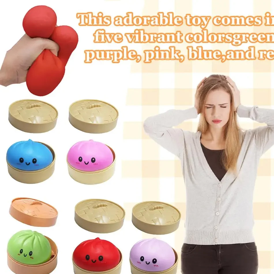 Cute Colorful Dumpling Bun Slo - مراجعة Kids Toys In Wholesale وسعره