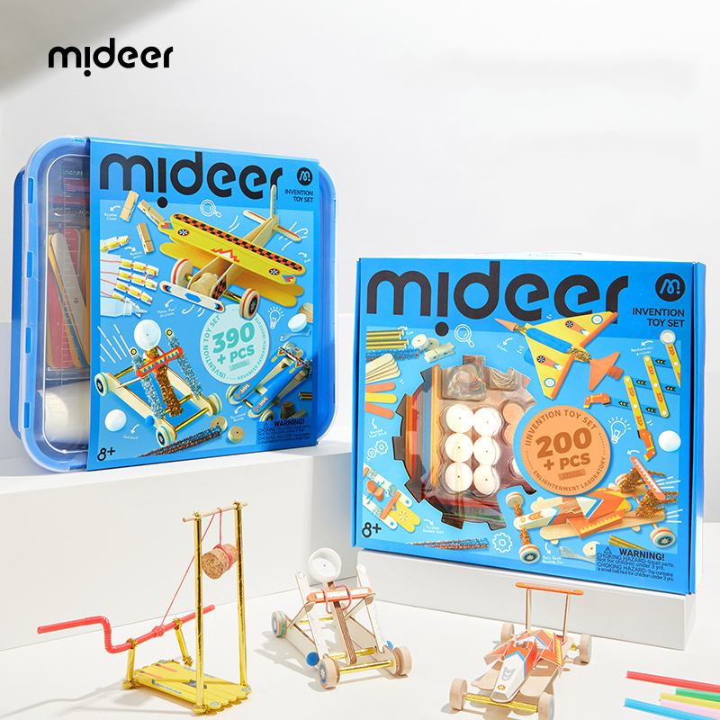 Mideer 200+ Pcs Invention Toy  - مراجعة Kids Toys Under 200 وسعره