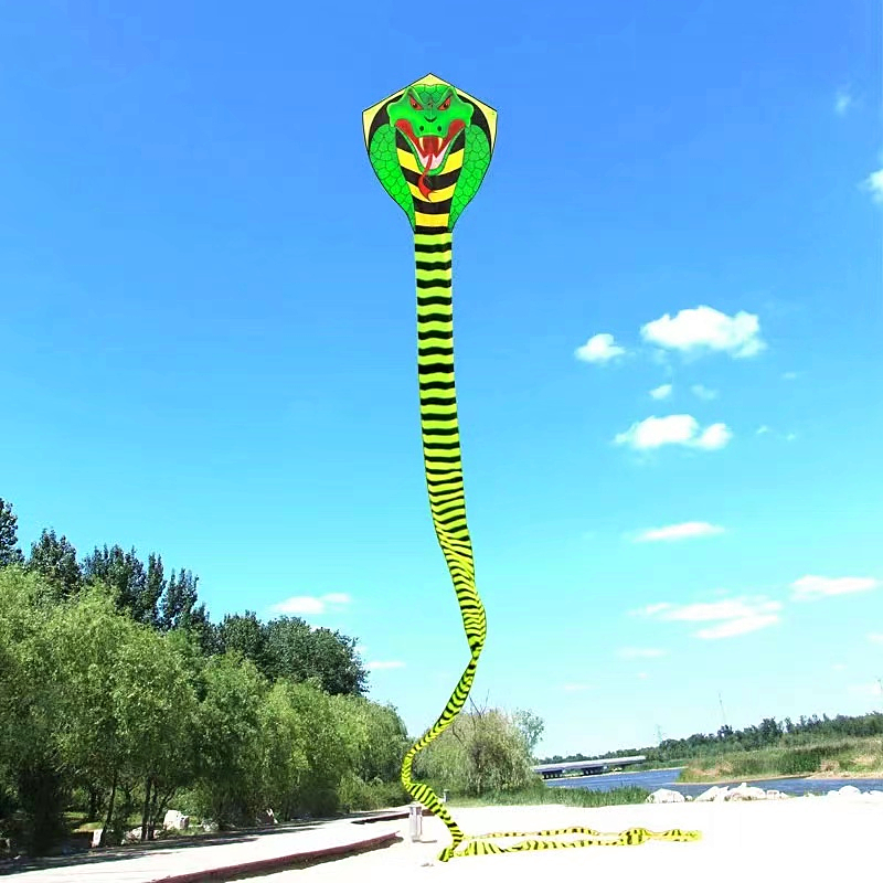 15m Large snake kites for chil - مراجعة Kite Wind Outdoor وسعره