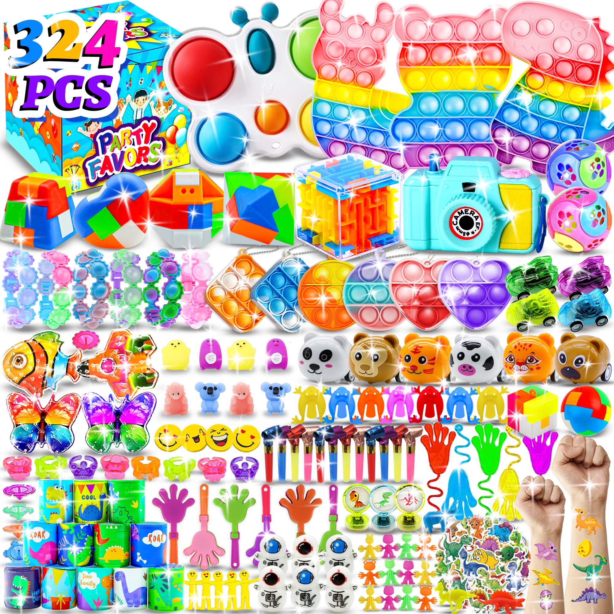 Fidgets Toys 324Pack for Kids  - مراجعة Kids Toys Kids Toys وسعره