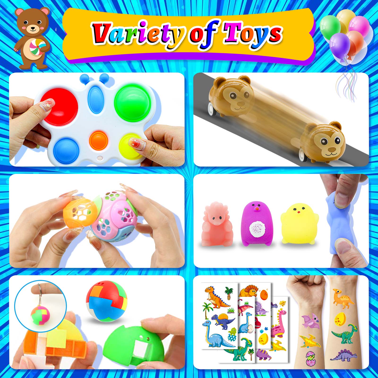 Fidgets Toys 324Pack for Kids  - مراجعة Kids Toys Kids Toys وسعره