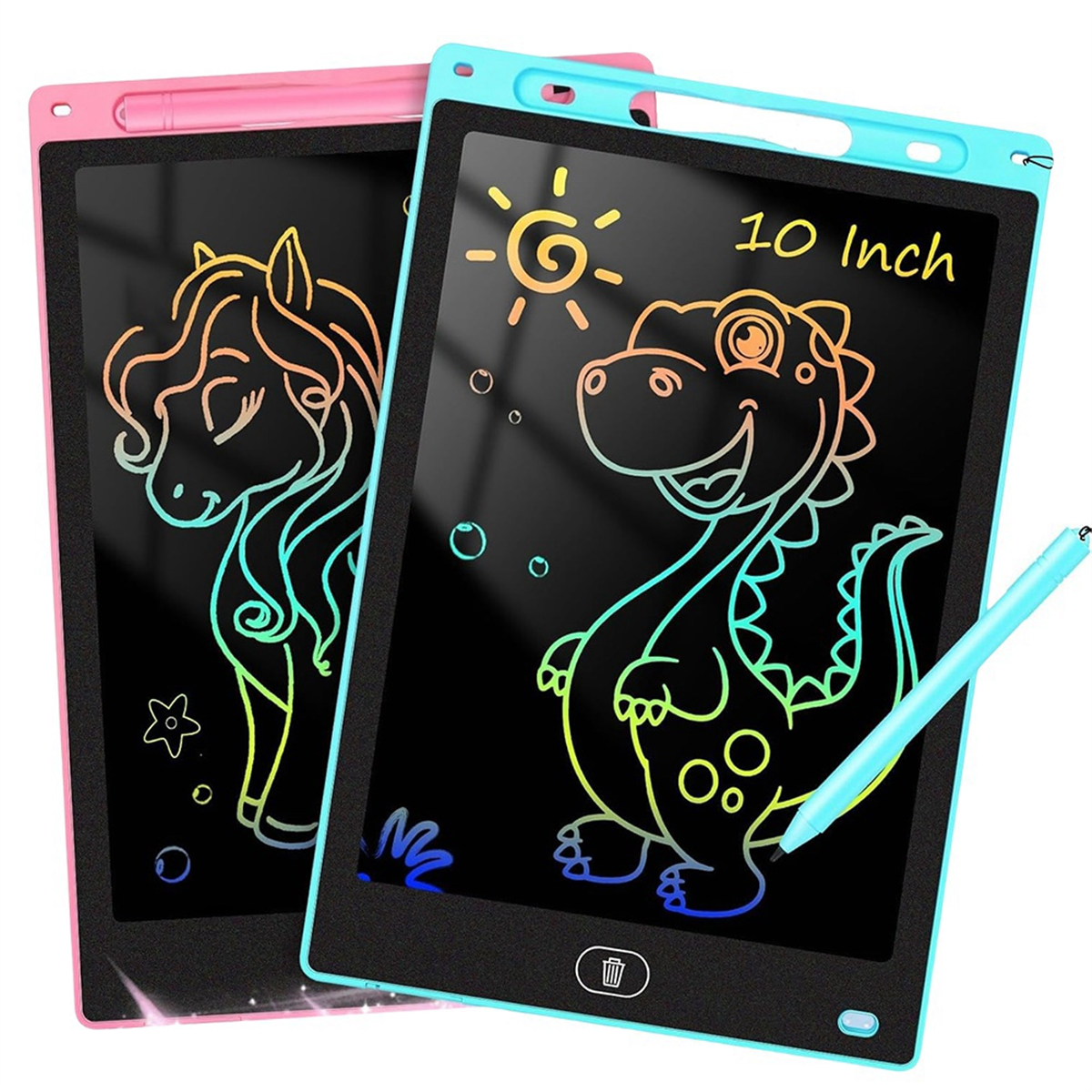 AA98 2 Pack LCD Writing Tablet - مراجعة Kids Toys Drawing وسعره