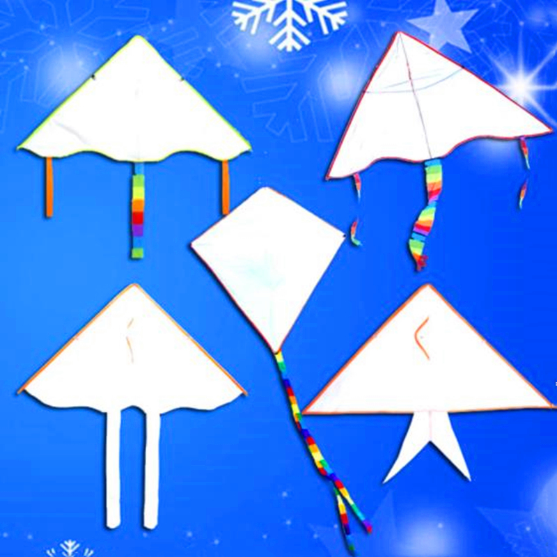 Diy kite nylon fabric Children - مراجعة Kite Wind Outdoor وسعره