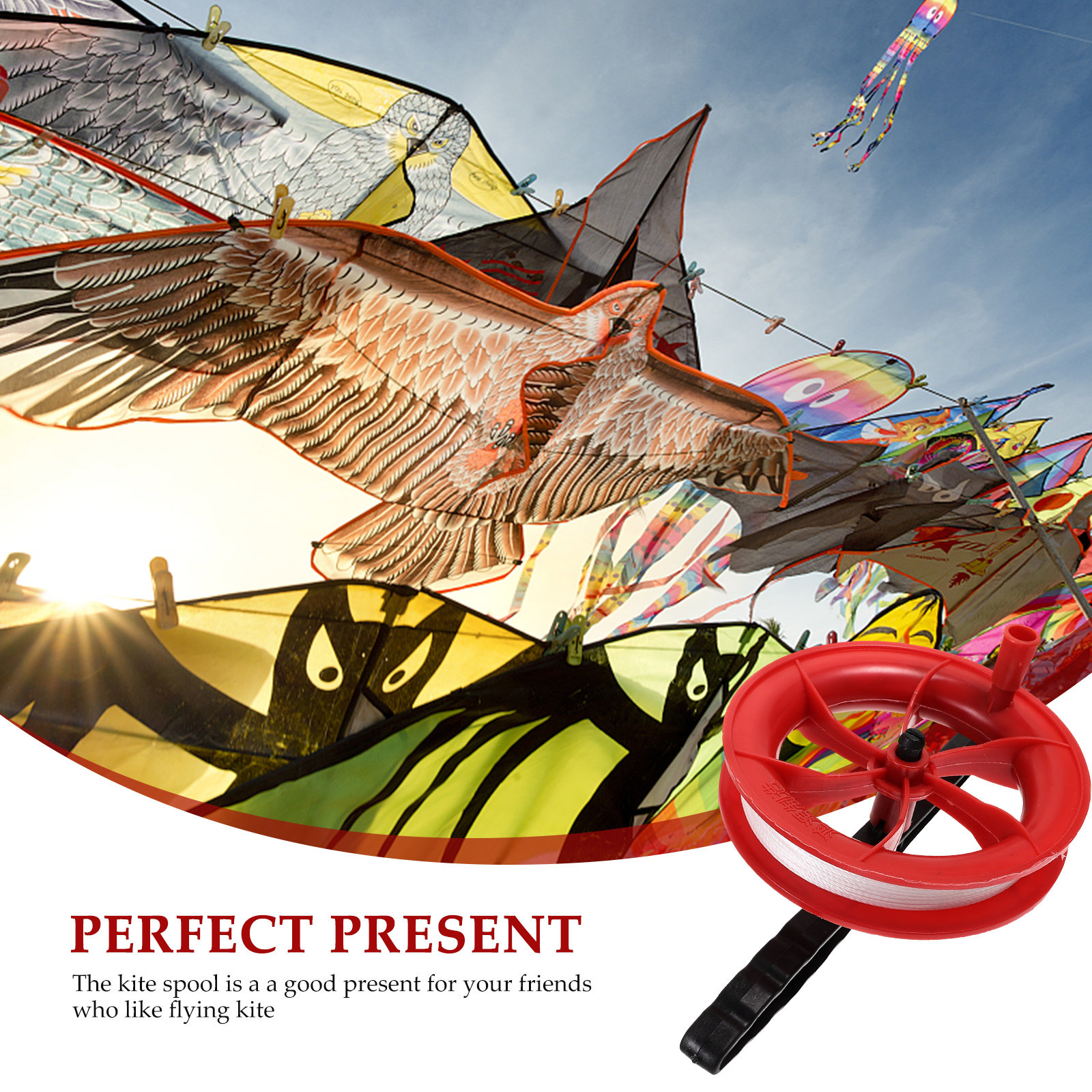 2Pcs Kite Reel Winder Lightwei - مراجعة Kite Wind Outdoor وسعره