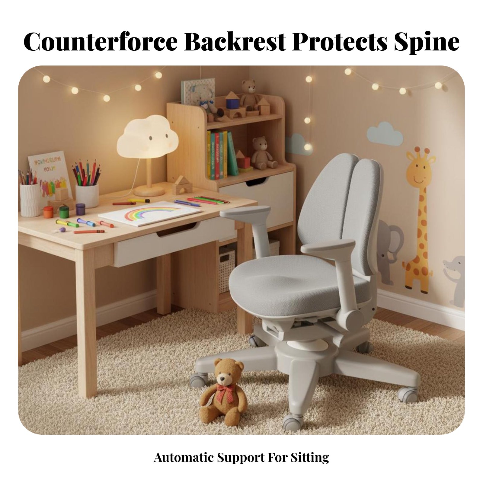 Ergonomic Kids Chair active sp - مراجعة Kids Toys Drawing وسعره