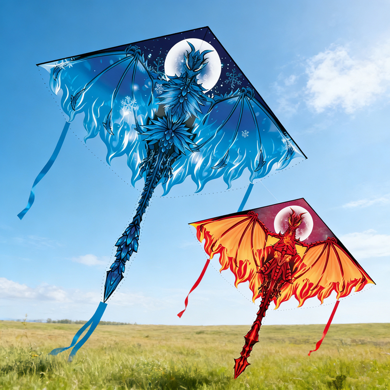 Dragon Kites flying for adults - مراجعة Kite Wind Outdoor وسعره