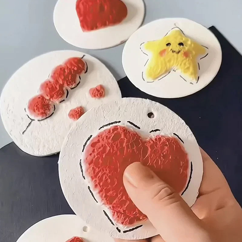 1Pc 3D Magic Puffy Foam Textur - مراجعة Kids Toys Drawing وسعره