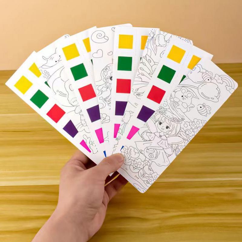 Water Color Pigment Paint Draw - مراجعة Kids Toys Drawing وسعره