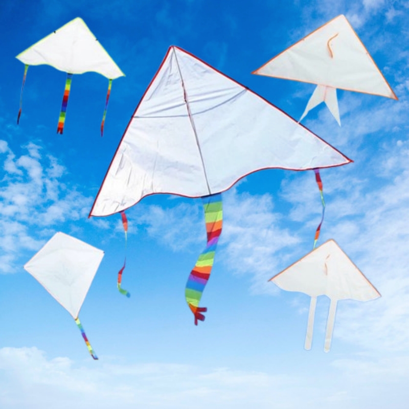 2pcs diy kite nylon fabric adu - مراجعة Kite Wind Outdoor وسعره