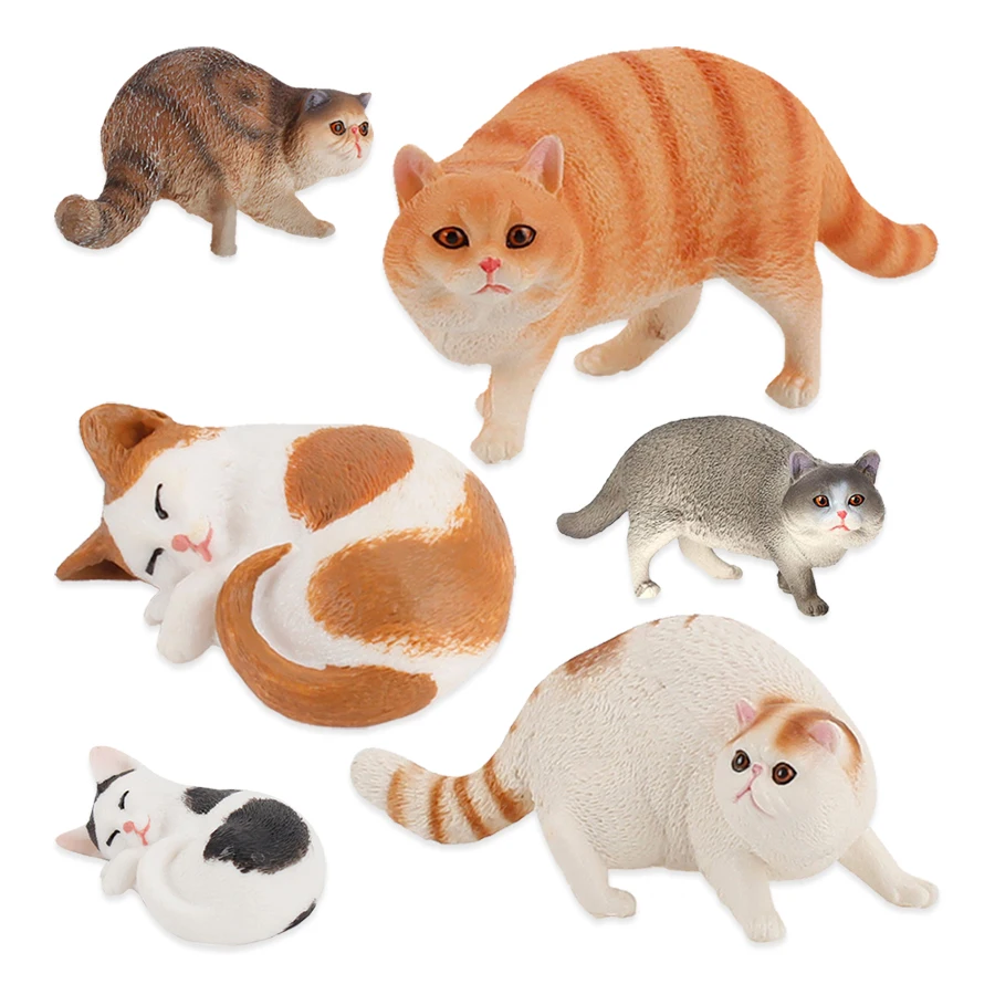 Cat Model Toys Farm animals Mi - مراجعة Kids Toys Under 200 وسعره