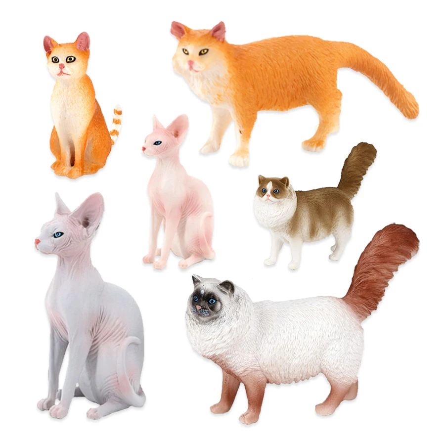 Cat Model Toys Farm animals Mi - مراجعة Kids Toys Under 200 وسعره