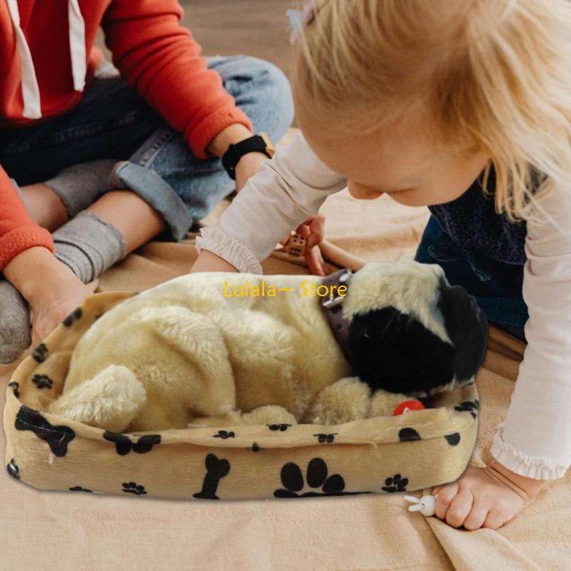 Y4QA Realistic Sleeping Plush  - مراجعة Kids Toys Dog وسعره