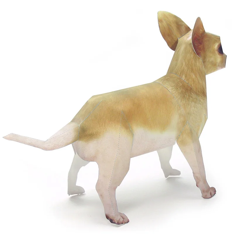 Chihuahua Dog Origami Art Pet  - مراجعة Kids Toys Dog وسعره