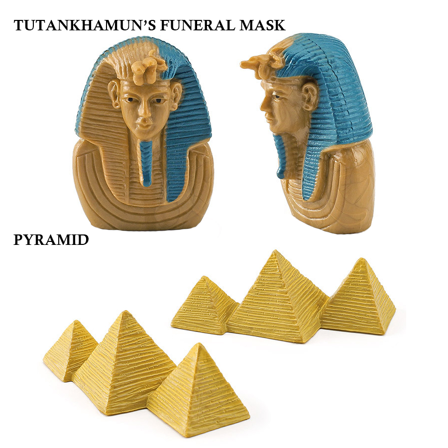 12Pcs Ancient Egypt Figurine P - مراجعة Kids Toys Under 200 وسعره