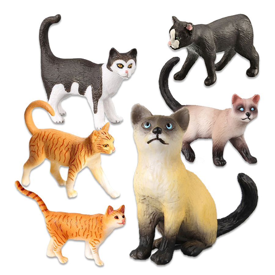 Realistic Plastic Cat Figurine - مراجعة Kids Toys Under 200 وسعره