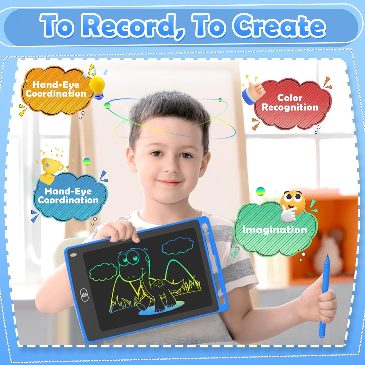 Pack LCD Writing Tablet for Ki - مراجعة Kids Toys Drawing وسعره