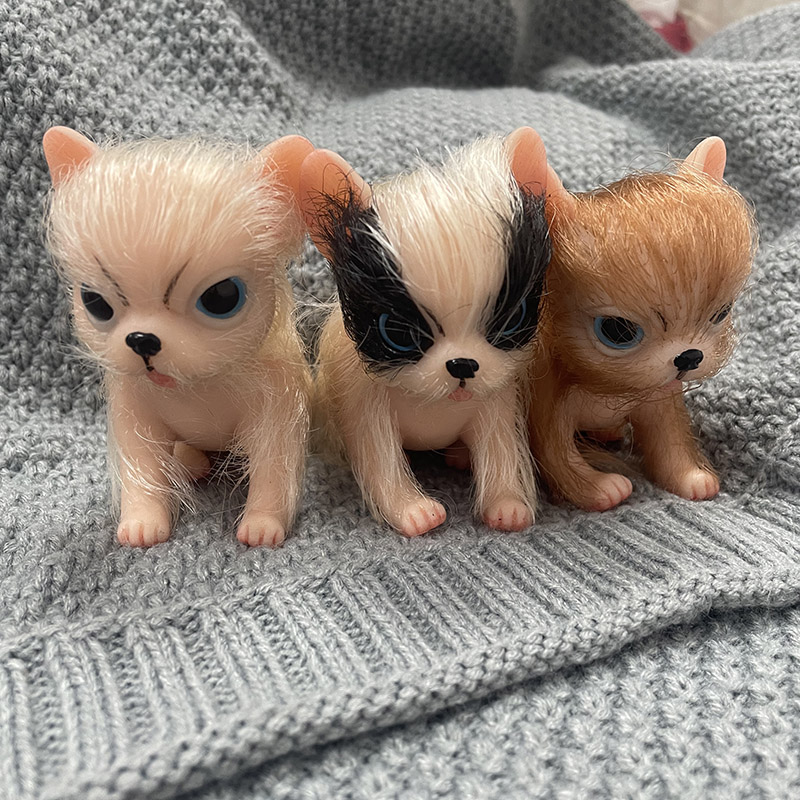 5Inch Full Body Silicone Cute  - مراجعة Kids Toys Dog وسعره