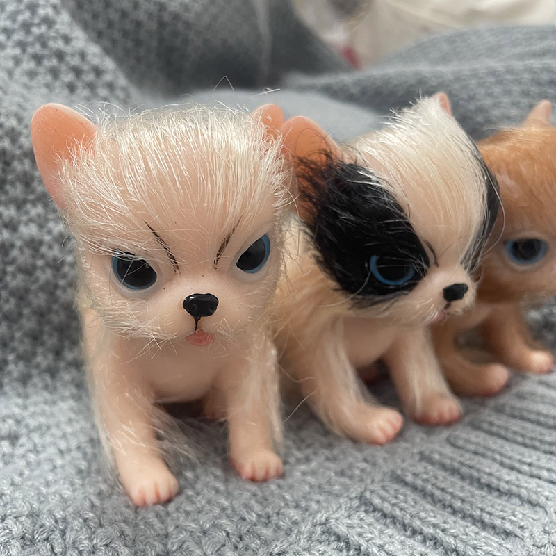 5Inch Full Body Silicone Cute  - مراجعة Kids Toys Dog وسعره