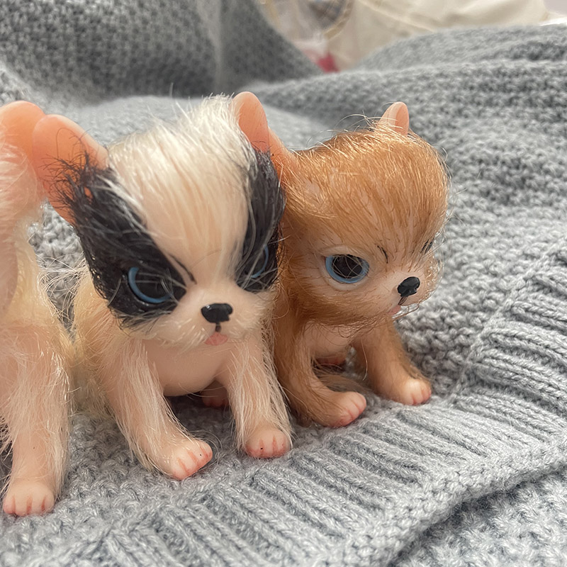 5Inch Full Body Silicone Cute  - مراجعة Kids Toys Dog وسعره