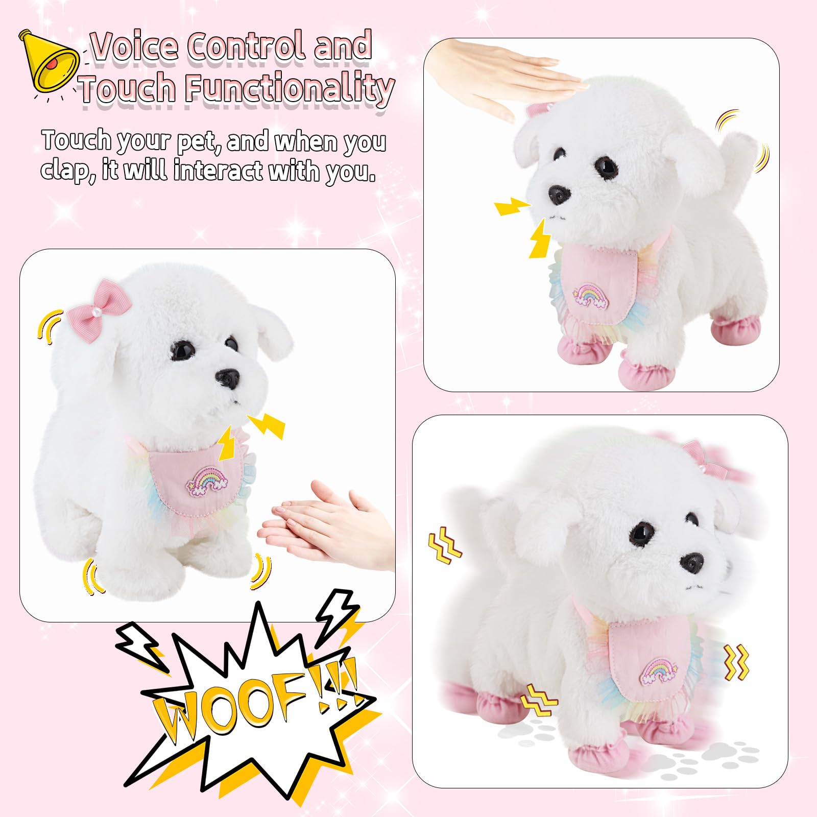 Interactive Walking Toy dog fo - مراجعة Kids Toys Dog وسعره