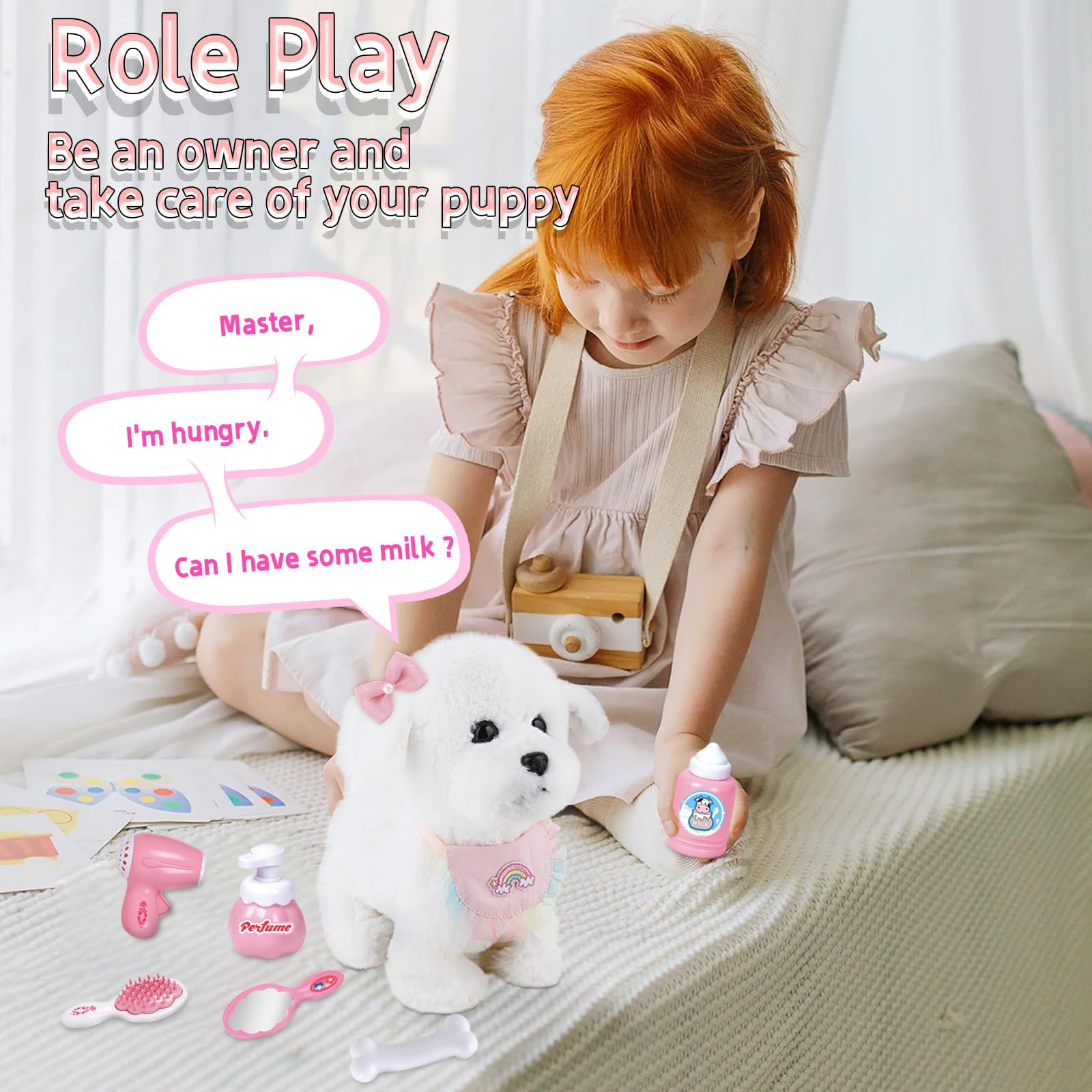 Interactive Walking Toy dog fo - مراجعة Kids Toys Dog وسعره