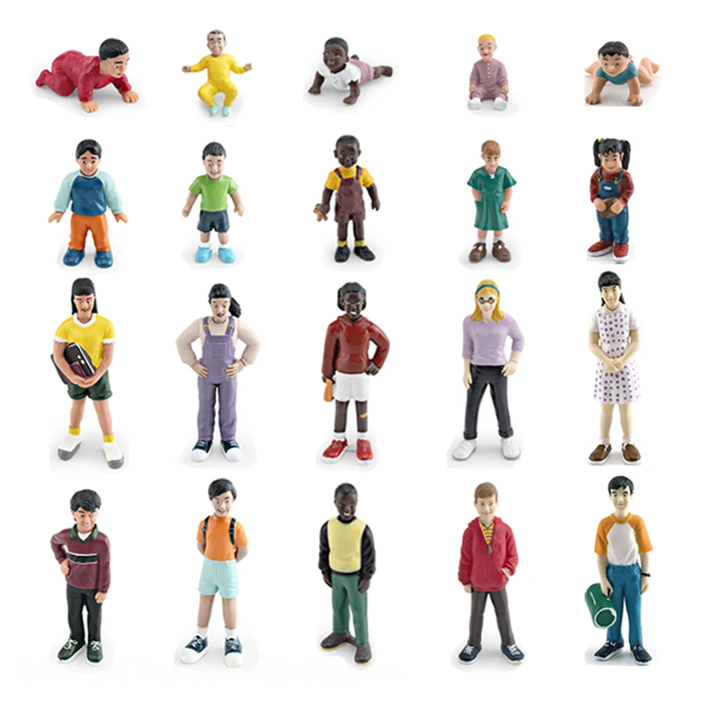 Kids Action Figure Boys Girls  - مراجعة Kids Toys Little People وسعره