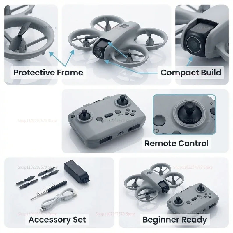 Mini Drone with 8K HD Camera F - مراجعة Kids Toys In Wholesale وسعره